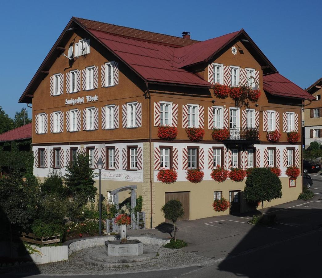 Landgasthof Roessle - Beim Kraeuterwirt Hotel Oberstaufen Bagian luar foto